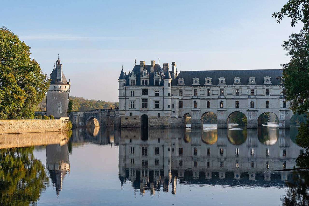 Le château de Chenonceau sur le Cher