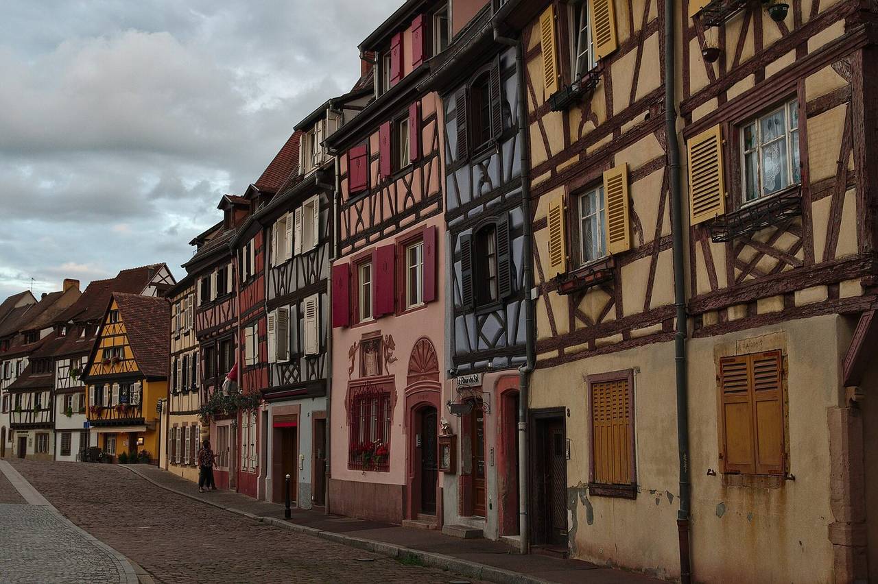 Maisons à colombages à Colmar, Alsace