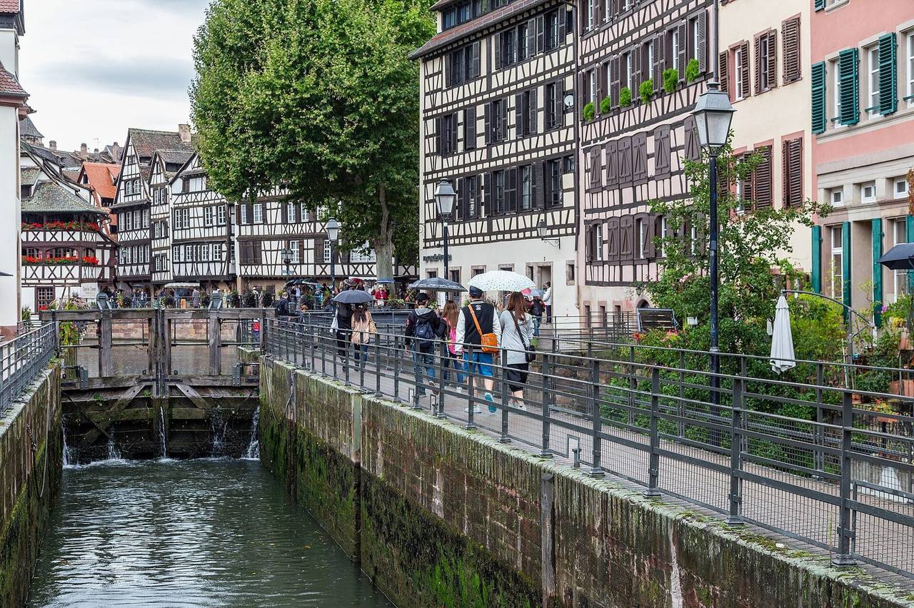 Canal de la Petite France à Strasbourg